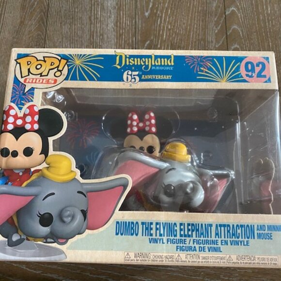 Dumbo the Flying Elephant Attraction - Disneyland 65th Anniversary Pop! by Funko - Picture 1 of 6